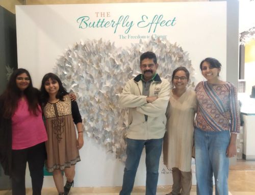 Butterfly Effect – Volunteers help spread the word.