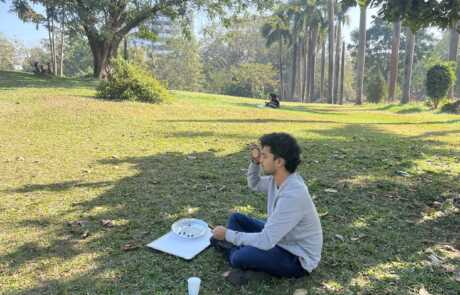 Painting in the Park with Purnima Sampat 7