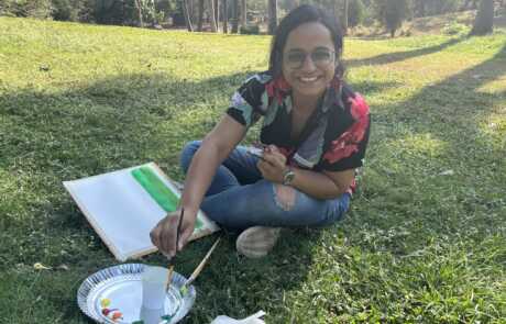 Painting in the Park with Purnima Sampat 6