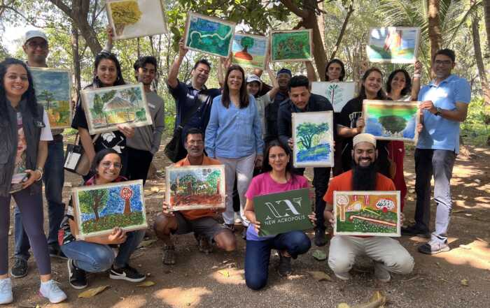 Painting in the Park with Purnima Sampat 1