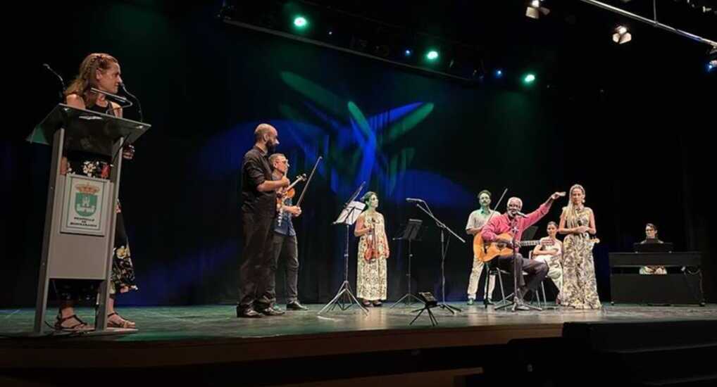 Musical performance during the Arts Week organized by the Tristan International Center in Spain